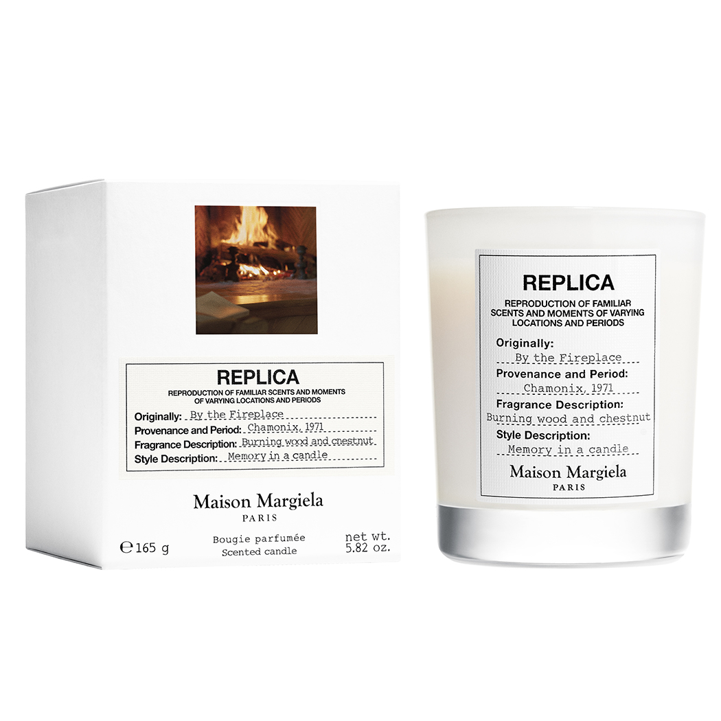 Replica By The Fireplace Candle